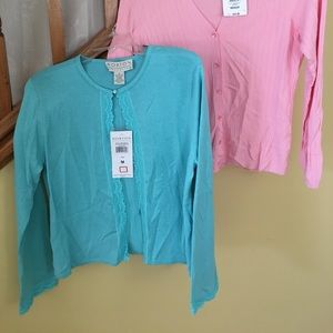 2 Lightweight Sweaters - sz M